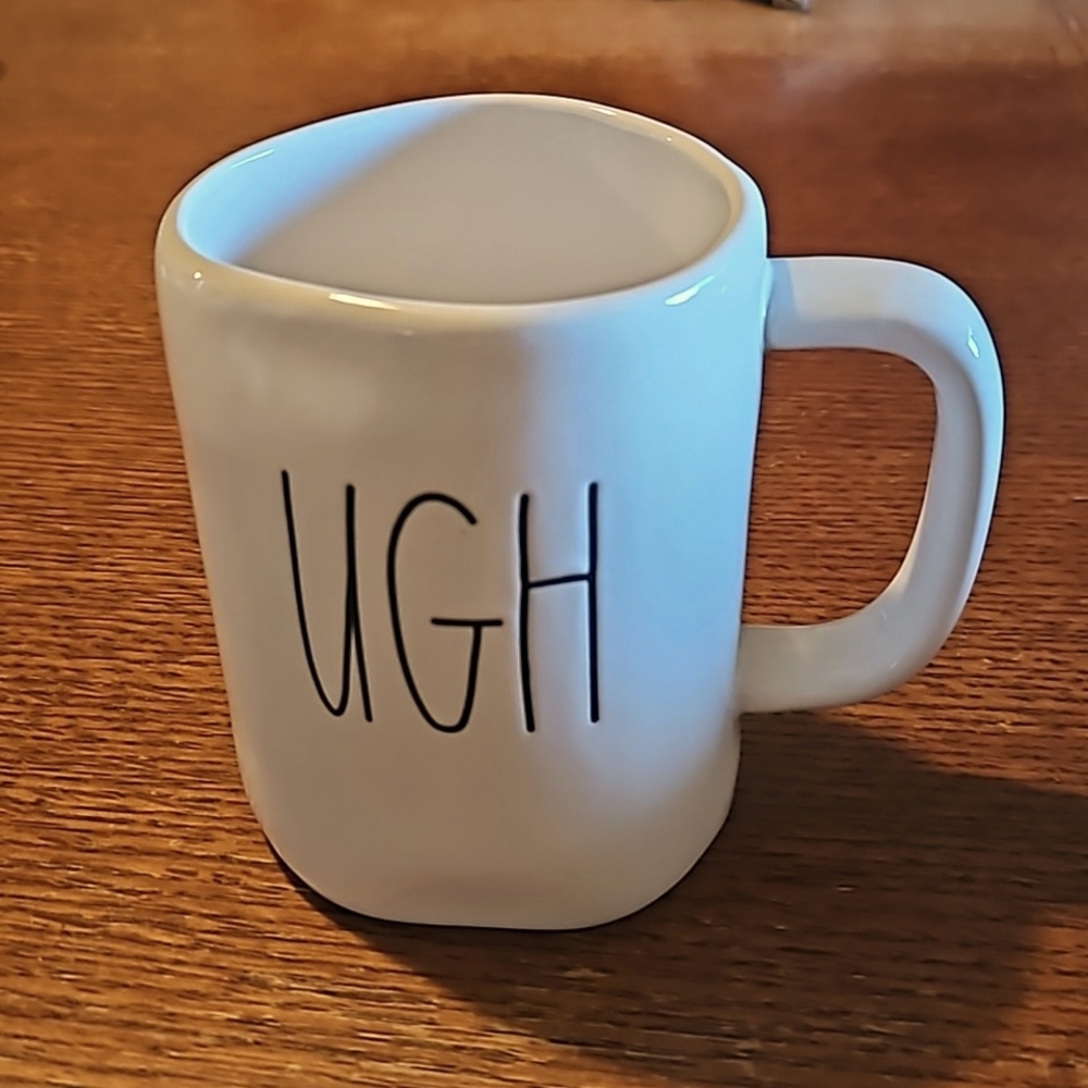 NWOT Rae Dunn 'Ugh' Coffee Mug